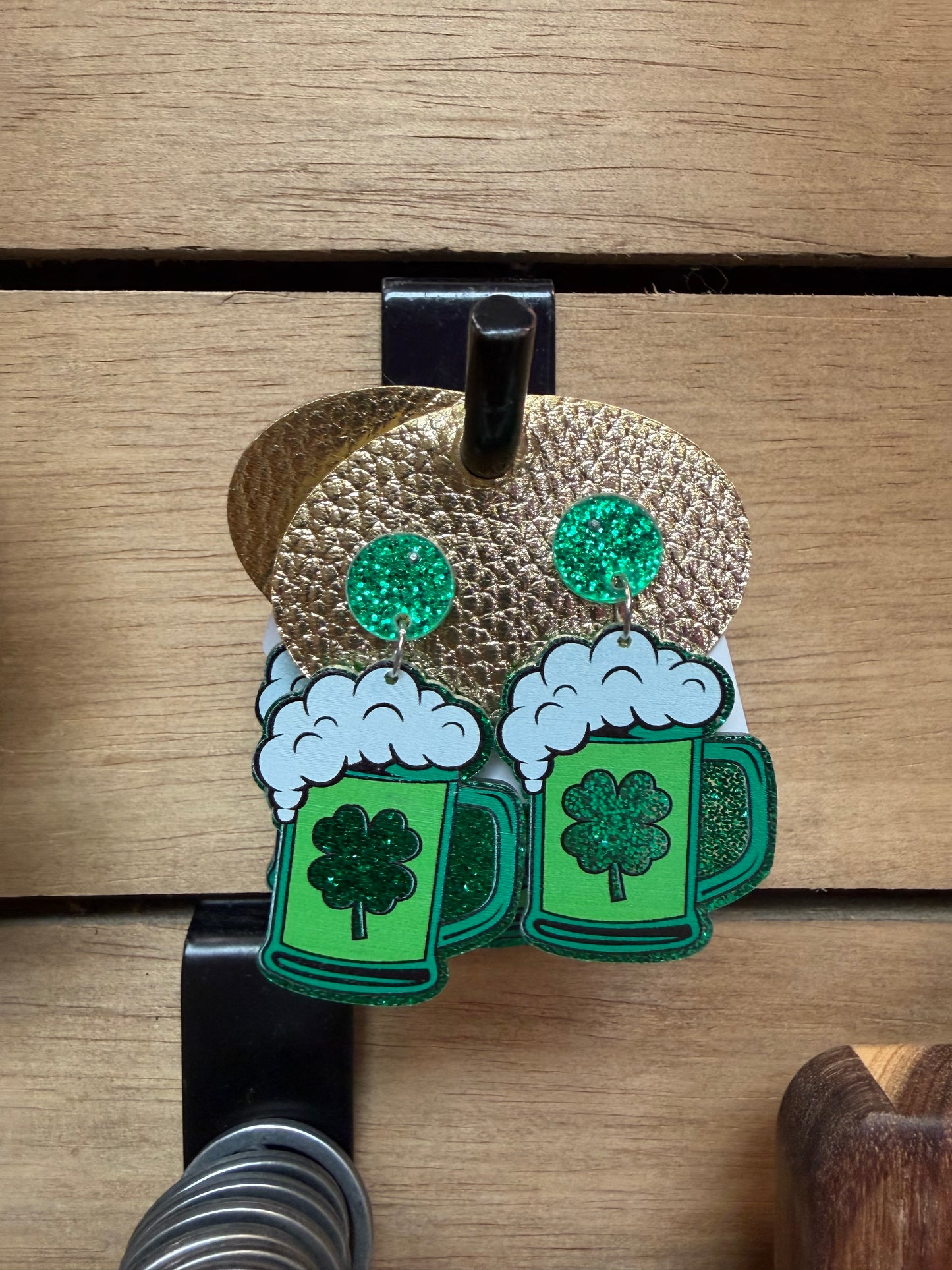 Pint of Luck Earrings