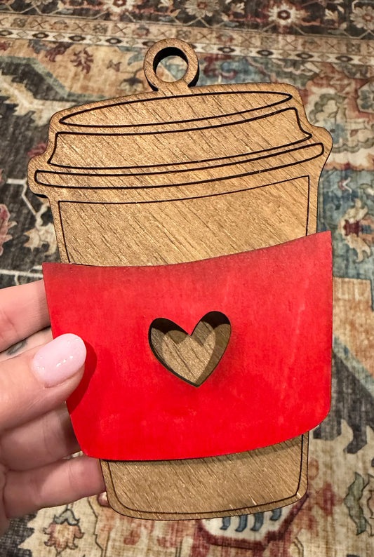 Cup of Love Gift Card Holder