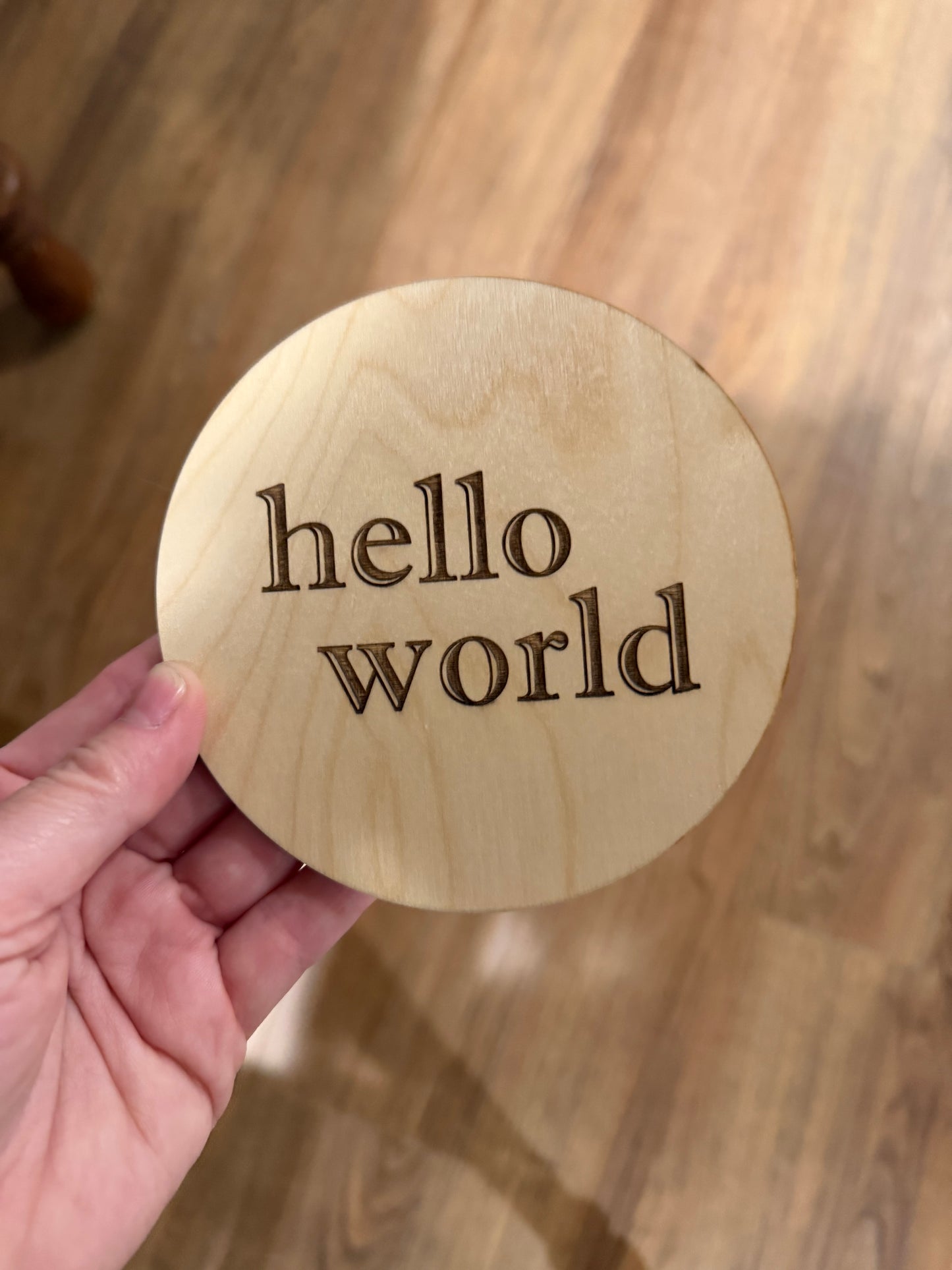 Hello World Announcement