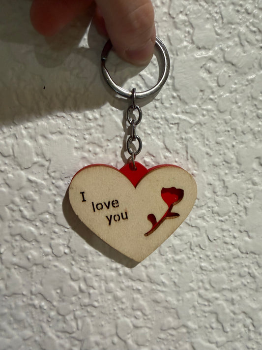 ILY Keychain