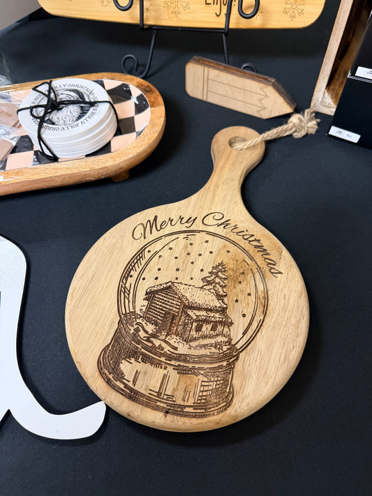 Snowglobe Decorative Board