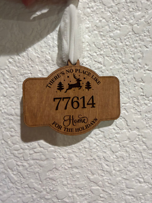 Deweyville Zip Code Ornament