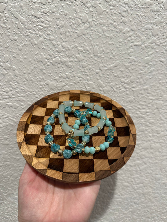 Checkered Jewelry Tray